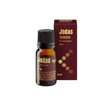 JODAS VALENTIS, 10 ml, odos tirpalas, N1