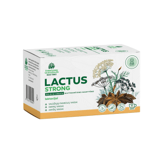 ŠVF žolelių arbata maitinančioms LACTUS STRONG, 20 vnt., 1.5 g