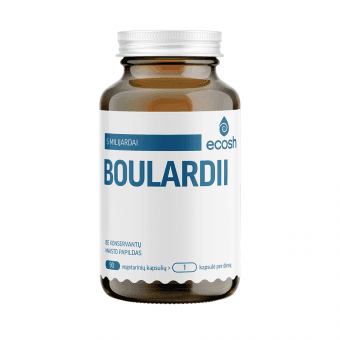 ECOSH BOULARDII, 250 MG, 90 kapsulių