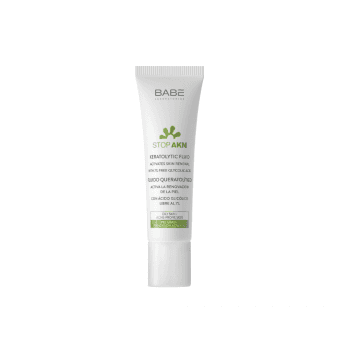 BABÉ naktinis atkuriamasis keratolitinis fluidas Stop AKN, 30 ml