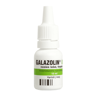 GALAZOLIN, 10 ml, nosies lašai, tirpalas, N1