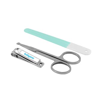 BABYONO COSMETIC manikiūro rinkinys, mėtinė spalva, 1 vnt.