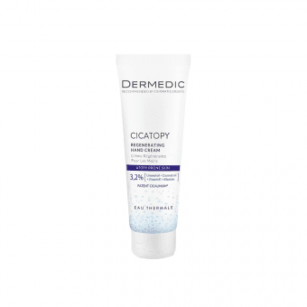 DERMEDIC regeneruojamasis rankų kremas CICATOPY, 75 ml