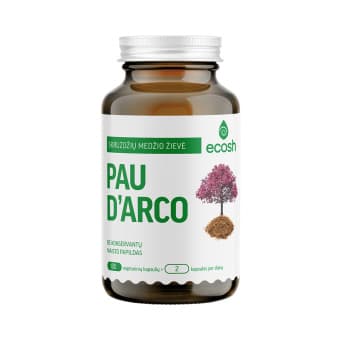 ECOSH PAU D'ARCO, 100 kapsulių