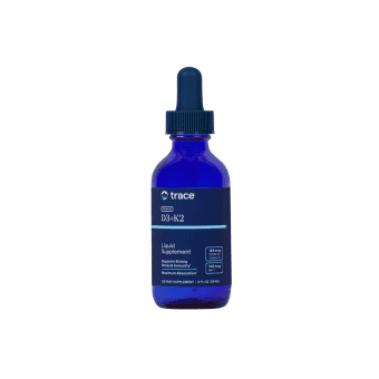TRACE MINERALS augalinis vitaminas D3 + K2, 59 ml