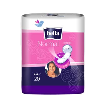 BELLA klasikinio storio higieniniai paketai be sparnelių, 20 vnt.