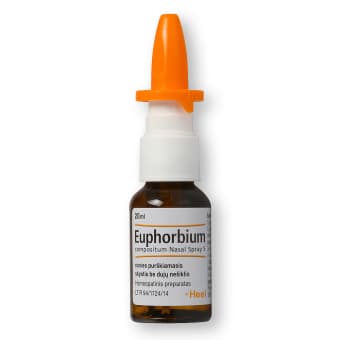 EUPHORBIUM COMPOSITUM S, 20 ml, nosies purškalas (tirpalas), N1
