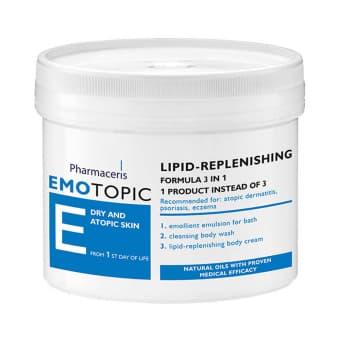 PHARMACERIS lipidus atkuriantis mišinys EMOTOPIC, 500 ml