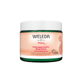 WELEDA kūno sviestas strijoms, 150 ml