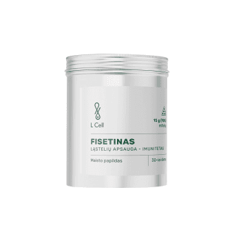 L CELL Fisetinas milteliai, 15 g