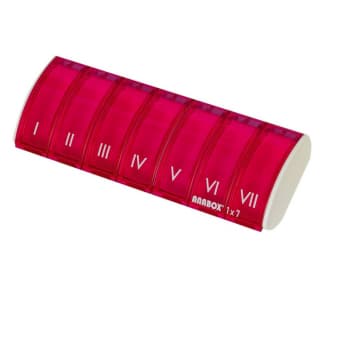 ANABOX savaitės dėžutė vaistams, 1 vnt.