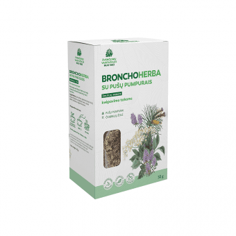 ŠVF žolelių arbata BRONCHUS su pušų pumpurais, 50 g