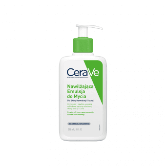 CERAVE prausiamoji emulsija normaliai ir sausai veido ir kūno odai, 236 ml