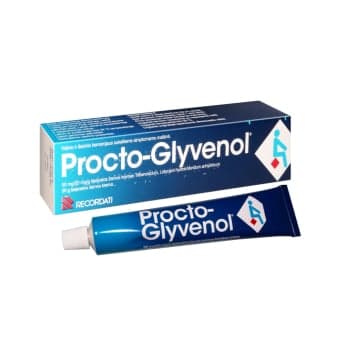 PROCTO-GLYVENOL 50 mg + 20 mg/g, tiesiosios žarnos kremas, N1