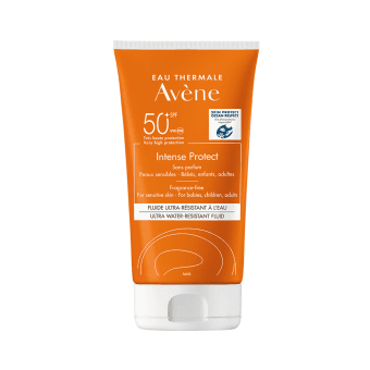 AVENE apsauginis fluidas nuo saulės visai šeimai SUN INTENSE PROTECT, SPF 50+, 150 ml