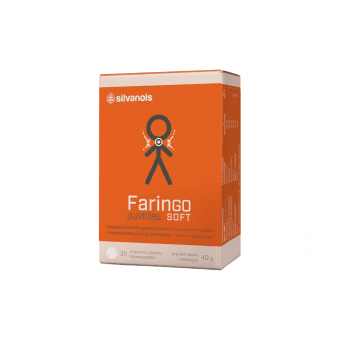FARINGOSOFT, 20 pastilių