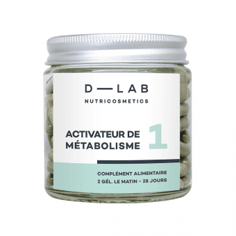 D-LAB Nutricosmetics „Activateur de Metabolisme“ (Maisto papildai metabolizmui), 56 Kapsulės
