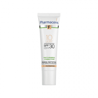 PHARMACERIS F matinė mineralinė pudra, SPF 30, Nr. 1, 30 ml