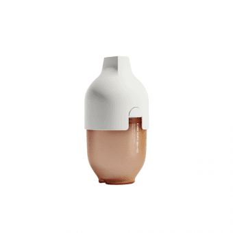 HE OR SHE buteliukas ULTRA WIDE NECK, 240 ml, nuo 6 mėn., balta spalva, 1 vnt.