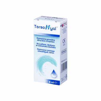 TERSOHYAL akių lašai, 8 ml