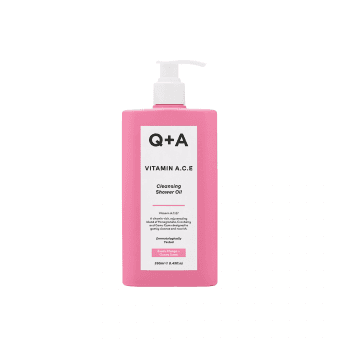 Q+A prausiamasis dušo aliejus, 250 ml