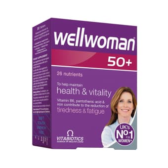 WELLWOMAN 50+, 30 tablečių