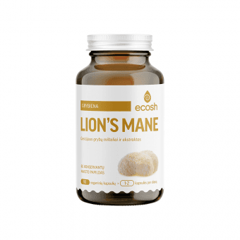 ECOSH LION’S MANE, 90 kapsulių
