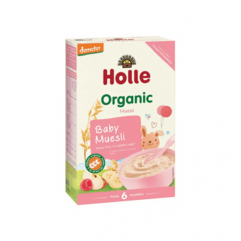 HOLLE biodinaminė sausų pusryčių košė kūdikiams, nuo 6 mėn., LT-EKO-001, 250 g