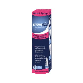 SNOREEZE nosies purškalas nuo knarkimo, 10 ml