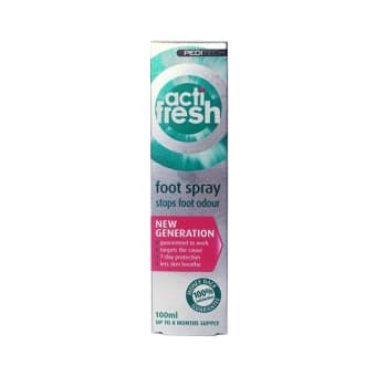 ACTI FRESH purškiklis nuo nemalonaus kojų ir batų kvapo, 100 ml