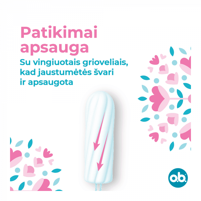O.B. tamponai PRO COMFORT NORMAL, 16 vnt.-2