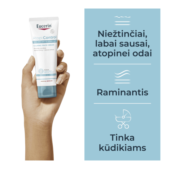 EUCERIN veido kremas atopinei odai ATOPICONTROL, 50 ml-2