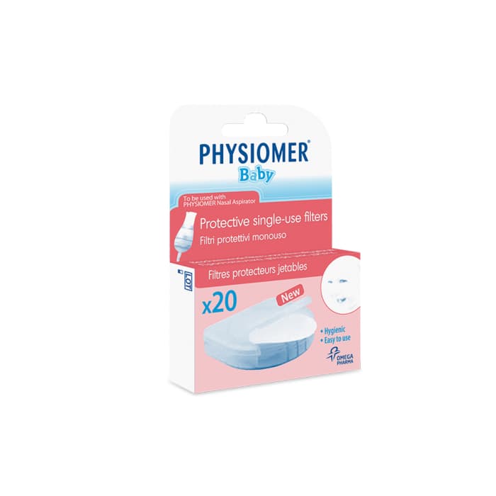 PHYSIOMER®  vienkartiniai filtrai, 20 vnt.