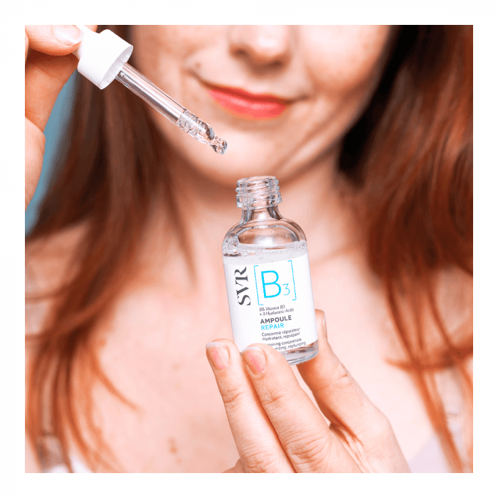 SVR drėkinamasis koncentratas [B3] AMPOULE HYDRA, bekvapis, 30 ml-3