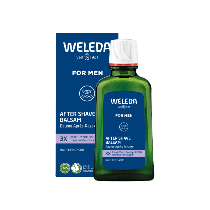 WELEDA drėkinamasis balzamas po skutimosi jautriai odai MEN, 100 ml-2