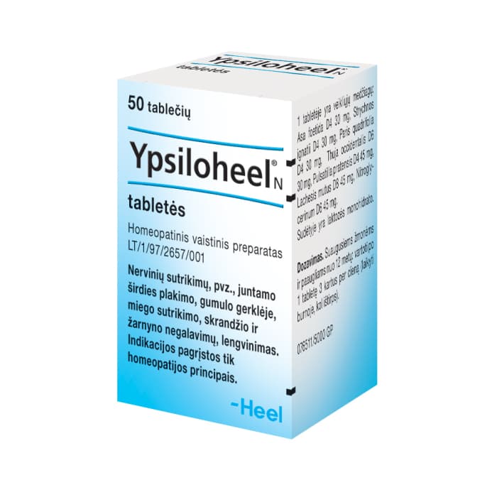 YPSILO-HEEL N, Tabletės, N50