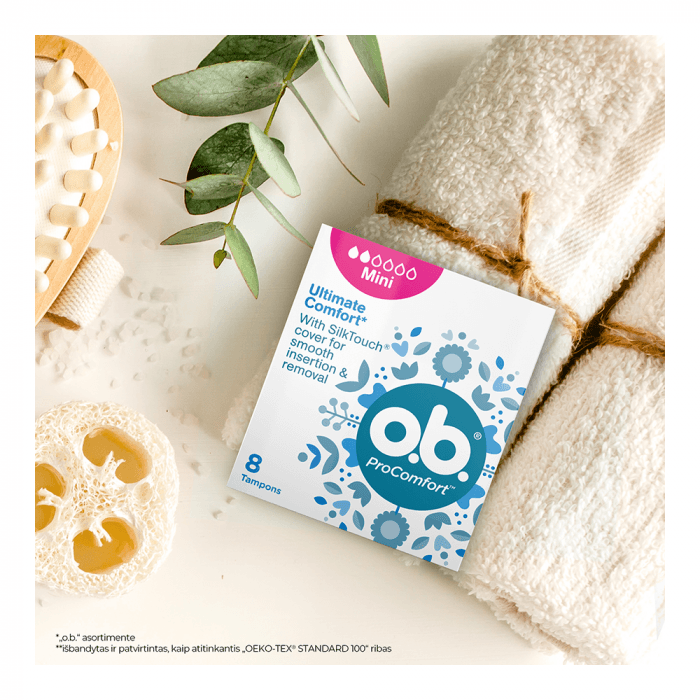 O.B. tamponai PRO COMFORT MINI, 8 vnt.-3