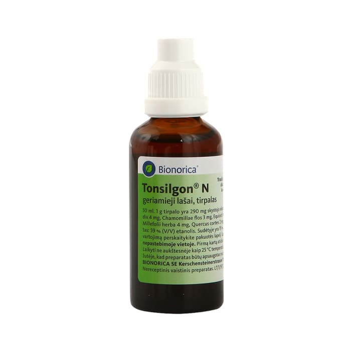 Tonsilgon N, 50 ml, geriamieji lašai, tirpalas, N1