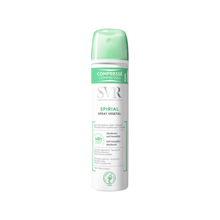 SVR dezodorantas itin jautriai odai SPIRIAL VÉGÉTAL SPRAY, 75 ml, 75 ml