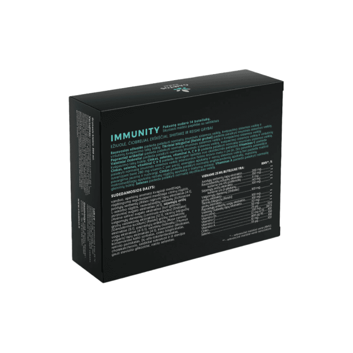 GAMTOS NAMAI skystas maisto papildas IMMUNITY, 25 ml x 14, 14 vnt.-2