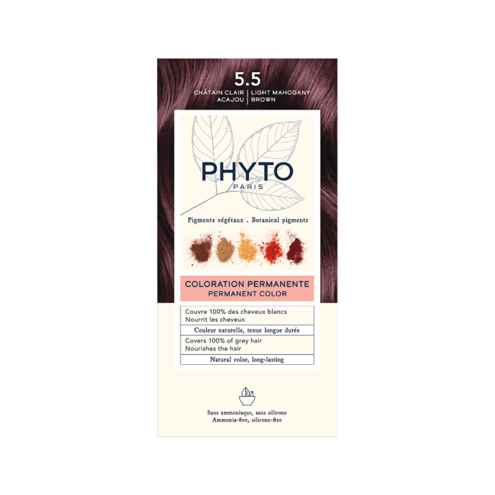 PHYTO plaukų dažai COLOR, Nr. 5.5, 1 vnt.