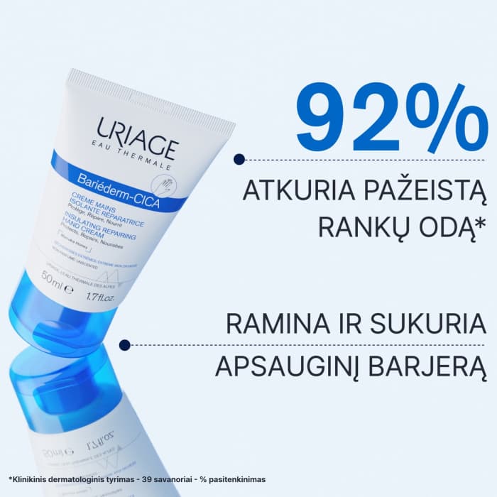 URIAGE rankų kremas BARIEDERM, bekvapis, 50 ml-3