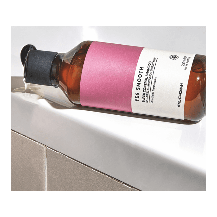 ELGON šilkinis šampūnas veltis linkusiems plaukams YES SMOOTH SUPER CONTROL SHAMPOO, 250 ml-1