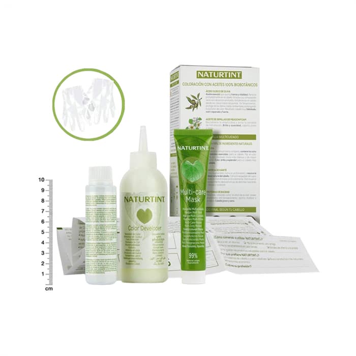 NATURTINT ilgalaikiai plaukų dažai be amoniako NATURALLY BETTER, 4.32 INTENSE CHESTNUT, 170 ml-2
