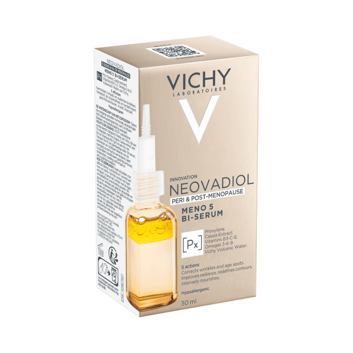 VICHY dvifazis stangrinamasis serumas NEOVADIOL MENO 5 BI-SERUM, 30 ml-2