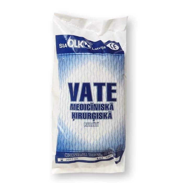 OLKO medicininė vata ritinyje, 50 g-2