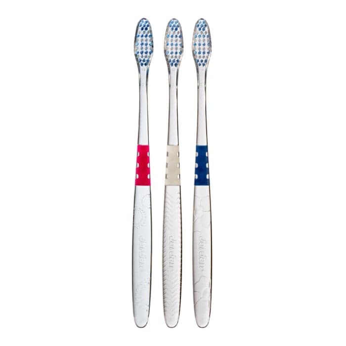 JORDAN minkštas dantų šepetėlis CLINIC PRECISION WHITE, su dėklu, 1 vnt.-2
