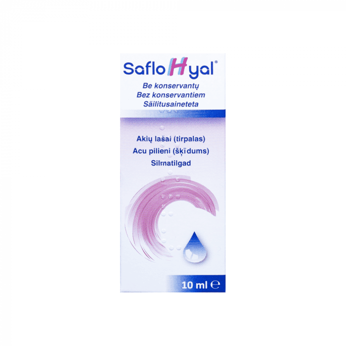 SAFLOHYAL akių lašai, 10 ml-2