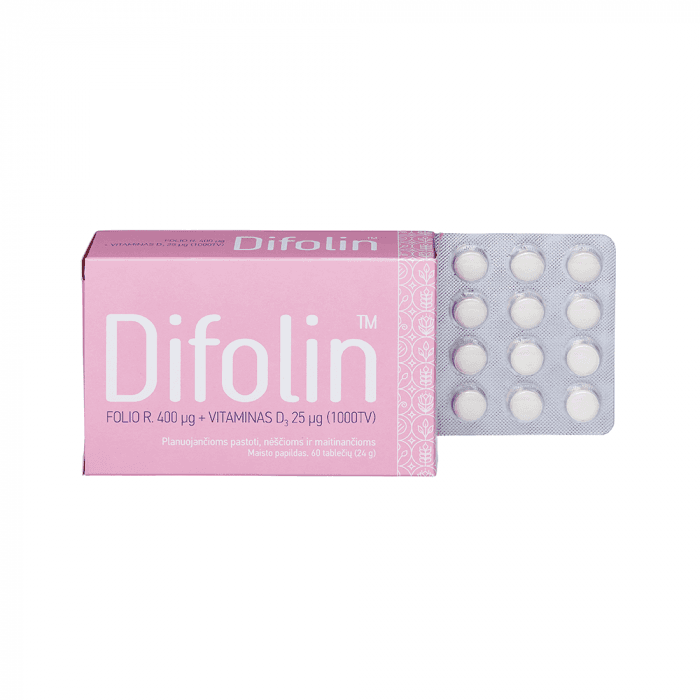DIFOLIN, 60 tablečių-2