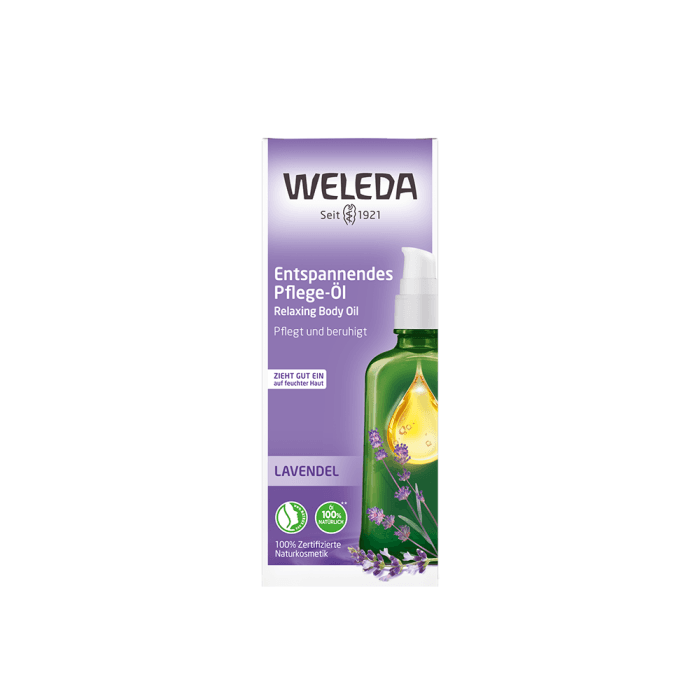 WELEDA kūno aliejus su levandomis LAVENDEL, 100 ml-2